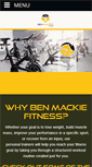 Mobile Screenshot of benmackiefitness.com